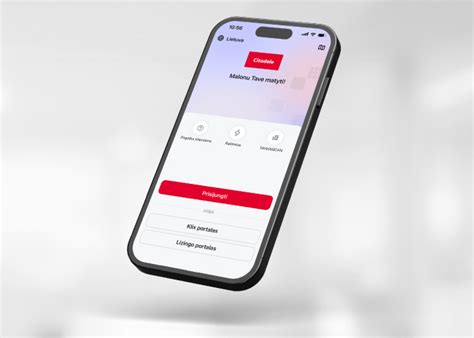 Mobiliojo telefono ekranas su MyToyota programėle