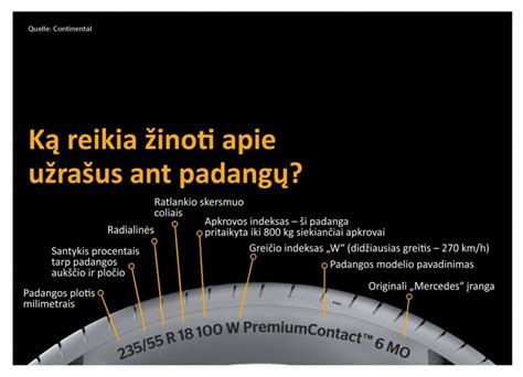 Lentelė: Pavyzdžiai automobilių gamintojų homologacijos žymėjimų ant padangų