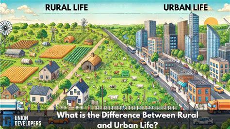 schema depicting breakdown of address components in urban and rural areas