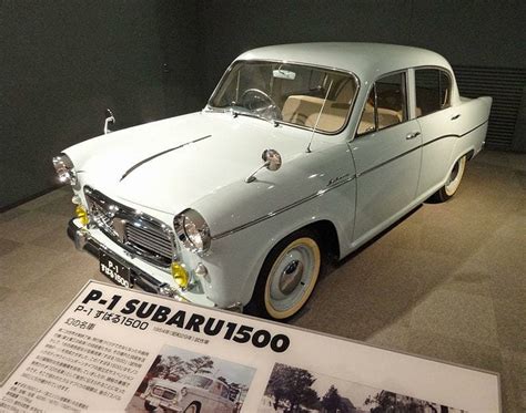 Istorinė nuotrauka: pirmasis Subaru 1500 modelis