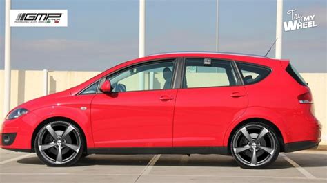 Thematic photo of a Seat Altea with wheels