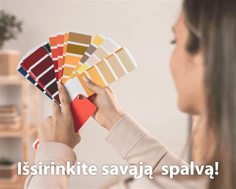 Spalvų paletės pavyzdys su automobilio dažų kodais