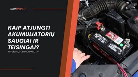 Automobilio švino-rūgštinio akumuliatoriaus sandaros schema