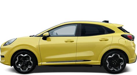 „Ford Puma“ išorės dizainas su išskirtiniais žibintais