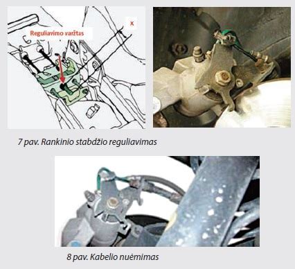 Rankinio stabdžio troso keitimas Skoda Octavia 2001