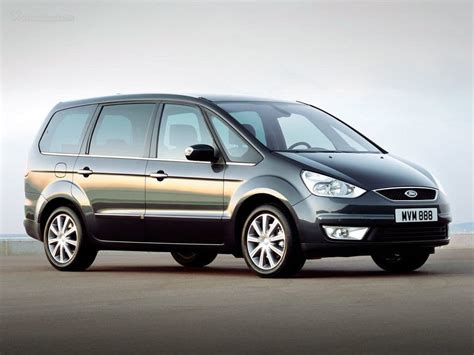 Ford Galaxy Galaxy II techniniai duomenys schema