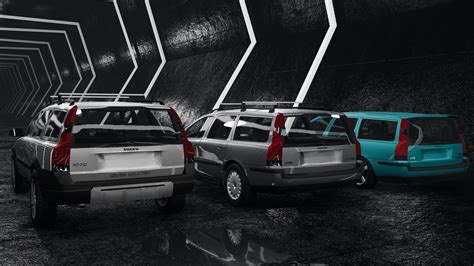 Volvo V70 galvos atramos reguliavimo mygtuko iliustracija