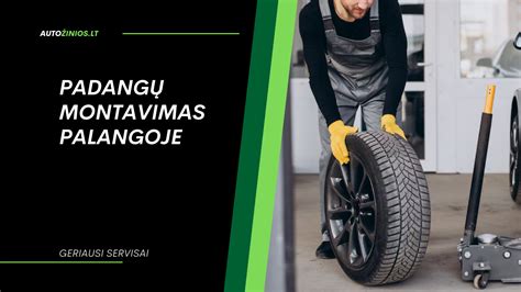 Infografika: kaip veikia padangų montavimas ir balansavimas