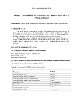 Grafikas: plokštelių deformacijų progresavimas nuo įkrovimo ciklų