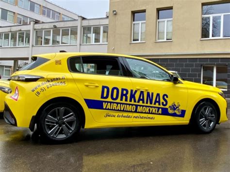 Dorkanas vairavimo mokyklos teorijos pamokos auditorija