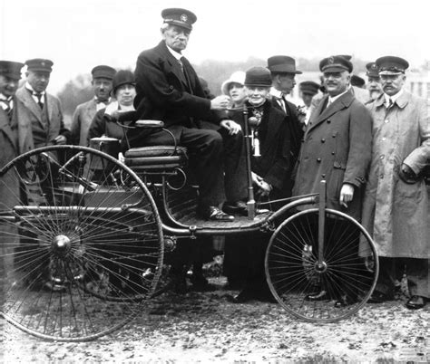 istorinis Karl Benz automobilis