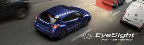 Subaru EyeSight sistemos stereoskopinės kameros iliustracija