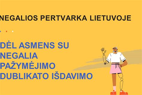 Lietuvos valstybės paramos asmenims su negalia schematinė iliustracija
