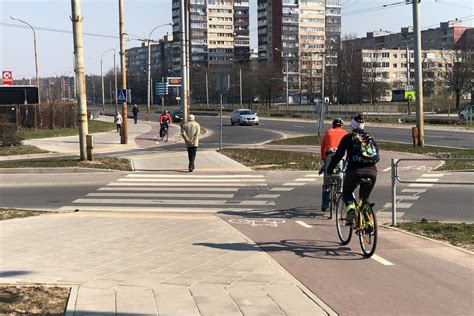 Dviračių takų ženklinimas ir eismo dalyvių judėjimas