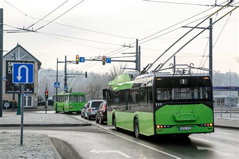 Šiuolaikinis troleibusas Kaune