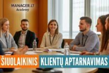 Klientų aptarnavimo principų infografika autoservise