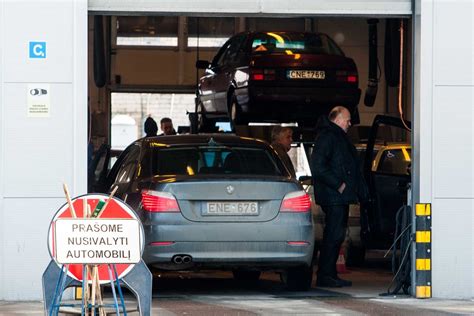 Automobilis, praeinantis techninę apžiūrą