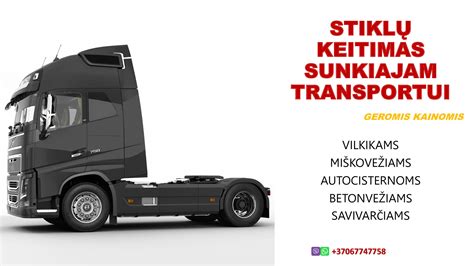Volvo FH serijos vilkikas kelyje