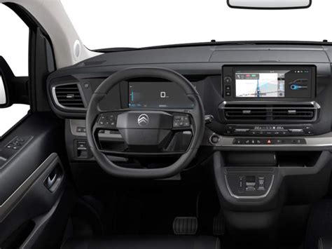 Citroën SpaceTourer interjero nuotrauka su modulinių sėdynių konfigūracijos pavyzdžiu.