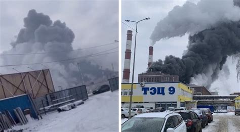 juodų dūmų debesis virš transformatorių pastotės Šilainiuose