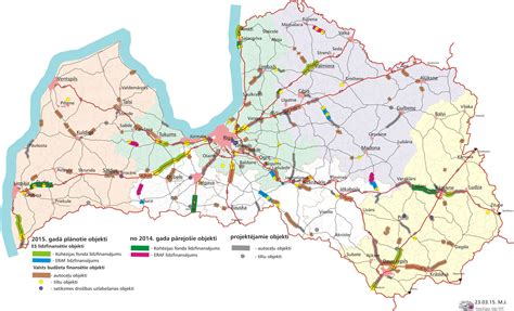 Latvijos kelių vinjetės pavyzdys arba mokamų kelių žemėlapis Latvijoje