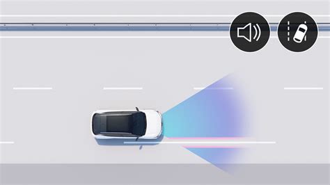 Automobilis su aktyvia Pilot Assist sistema, rodančia eismo juostos palaikymą