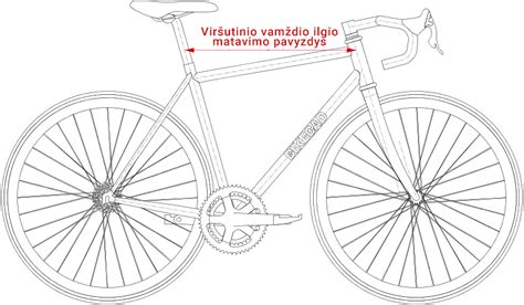 Infografika: Rekomenduojami vairo aukščio santykiai pagal dviračio tipą