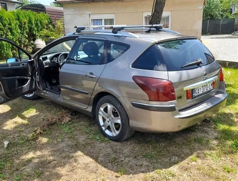 Peugeot 407 SW radijo antenos vieta ir konstrukcija