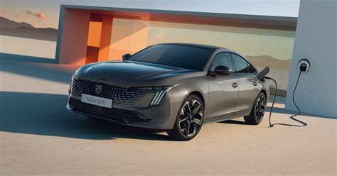 Teminė nuotrauka Peugeot 508 su stilingais ratlankiais