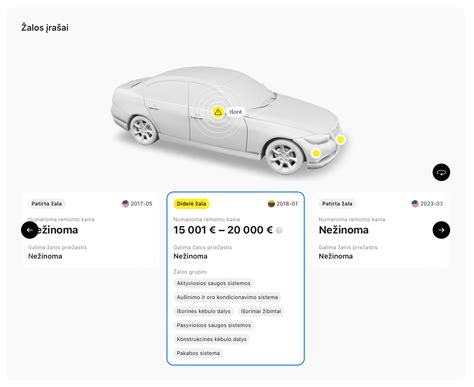 Infografika: Kokie duomenys įtraukiami į automobilio istorijos ataskaitą