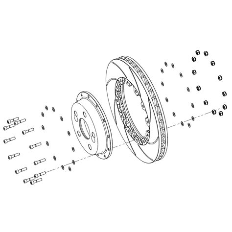 Renault Scenic stabdžių sistemos komponentai