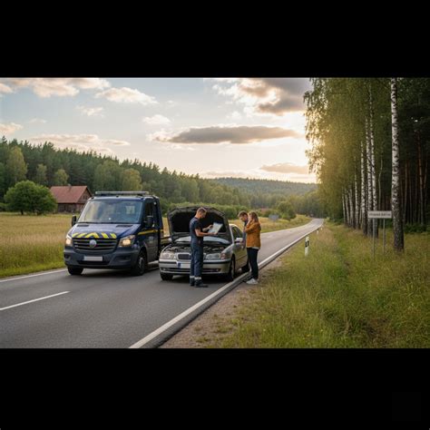 Teminė nuotrauka: Mandagus elgesys kelyje ir pagalba kitiems vairuotojams