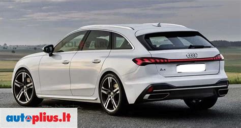 Nuotrauka su ardomu Audi A4 S4 automobiliu