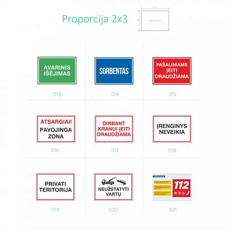 schema: pavyzdys, kaip statomi informaciniai ženklai prieš sankryžą