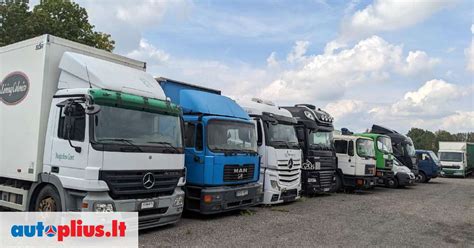 Modernūs sunkvežimiai SCANIA ir MAN