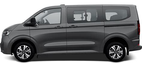 Schematinis Volkswagen Transporter krovininio skyriaus išmatavimų palyginimas su ankstesniu modeliu