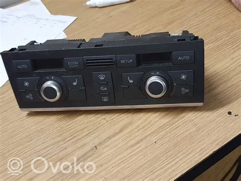 Audi A6 C6 klimato valdymo bloko nuotrauka