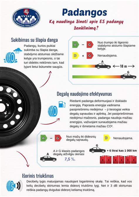 Infografika: paslaugų piktogramos (padangos, ratai, kondicionierius)