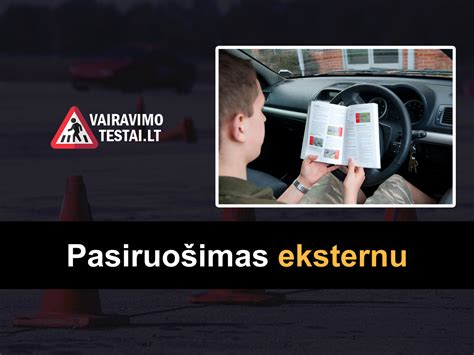Infografika: palyginamoji lentelė tarp mokymosi eksternu ir vairavimo mokykloje