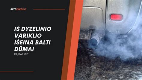 Dyzelinio variklio priežiūra žiemą
