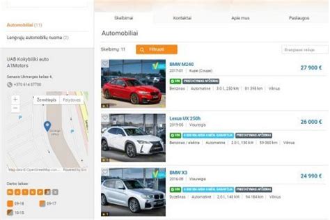 Teminė nuotrauka: naudoto automobilio pirkimas ir tikrinimas