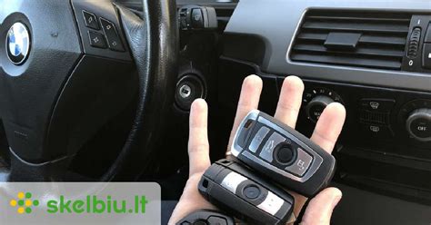 Infografika: BMW E serijos rakto programavimo seka su mygtukais