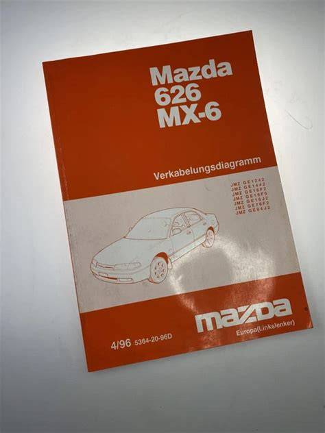Mazda 626 galinės pakabos schema