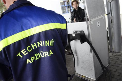Techninės apžiūros kontrolieriaus darbo vieta