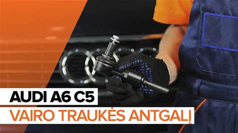 Audi A6 C5 vairo stiprintuvo aukšto slėgio žarnos išvaizda