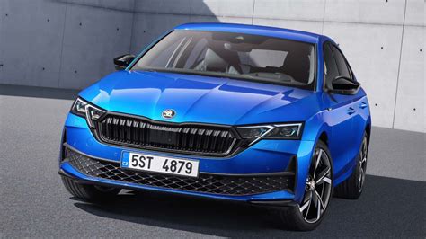 Skoda Octavia automobilio nuotrauka su pavaizduotomis pagrindinėmis techninėmis savybėmis