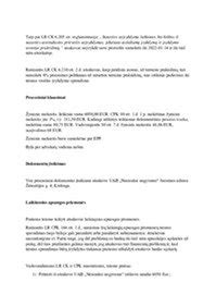 Schema: nuošalės situacijos pavyzdys, iliustruojantis puolėjo, kamuolio ir paskutinio gynėjo pozicijas
