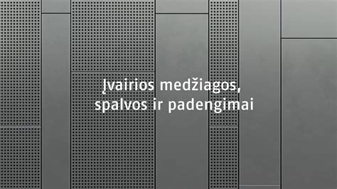 Platus spalvų ir tekstūrų paletės pavyzdys vinilinėms plėvelėms