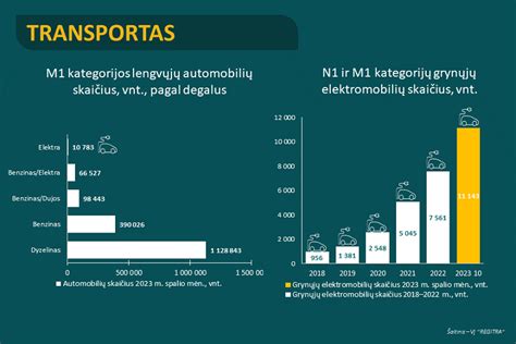 Grafikas: naudotų elektromobilių ir hibridinių automobilių rinkos dalies augimas Belgijoje