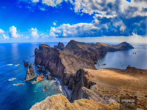 Ponta de Sao Lourenco pusiasalio panorama